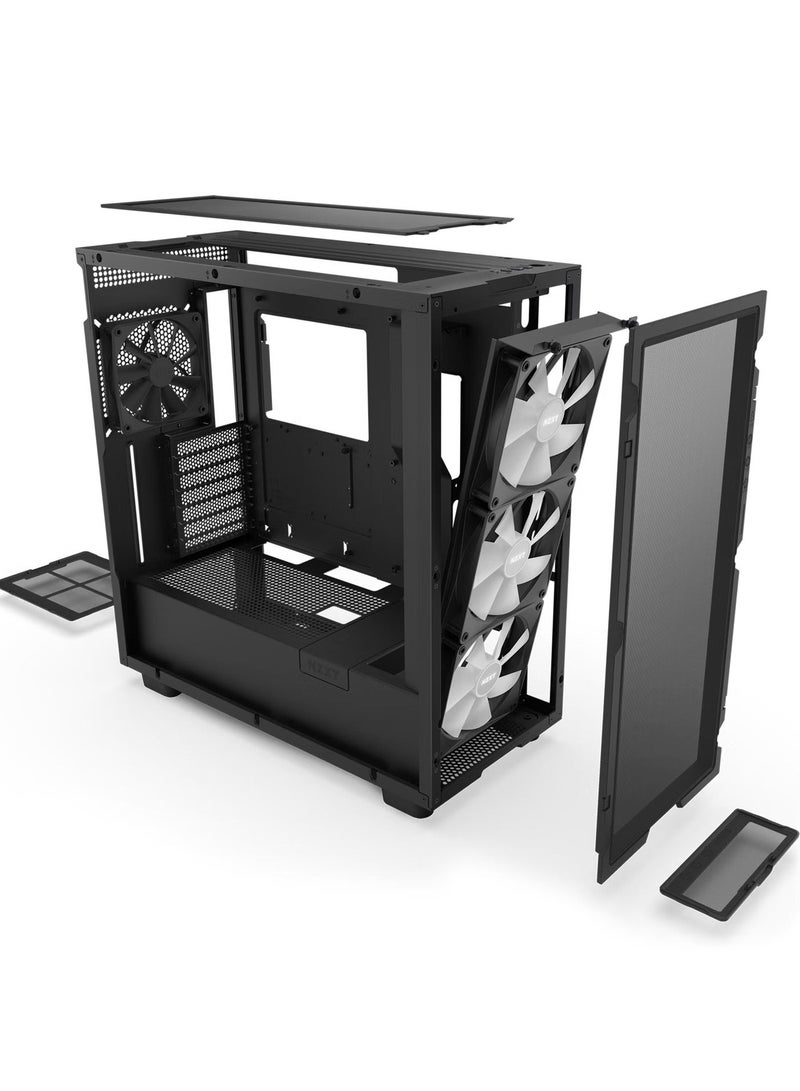 AJYAL Gaming PC CORE I7-12700K / 32GB RAM 3200MHz / Nvme 1TB SSD / NVIDIA GeForce RTX 4060 8GB Black I7-12700K - RTX 4060 - Image 2